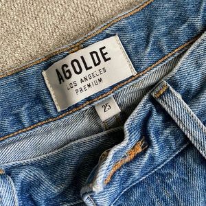 Agolde Jamie High Rise Classic Jeans